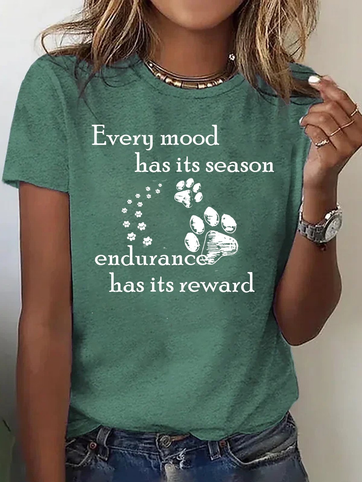 Every mood has its season; endurance has its reward. BPD T-Shirt