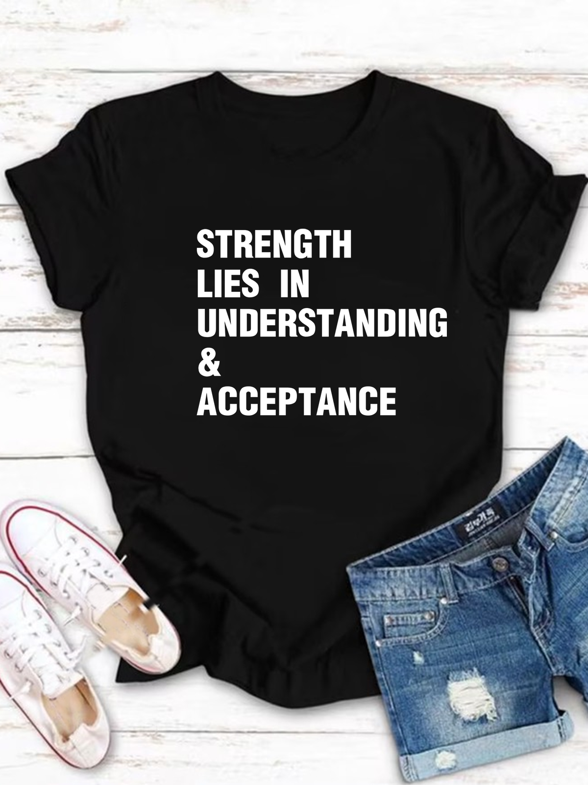 Strength lies in understanding and acceptance BPD T-Shirt