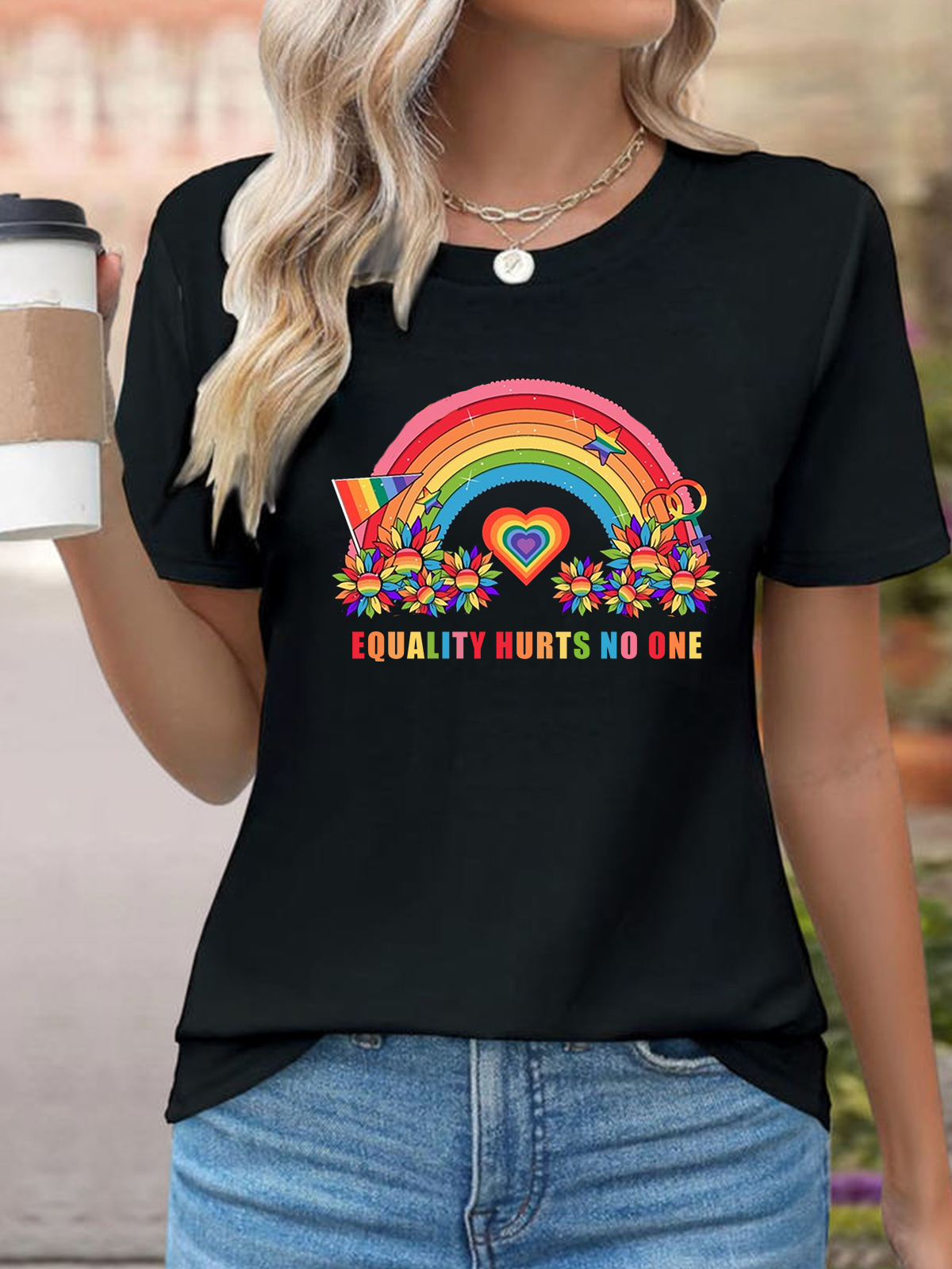 Equality Hurts No One WLW  Equality  Equality Day T-Shirt