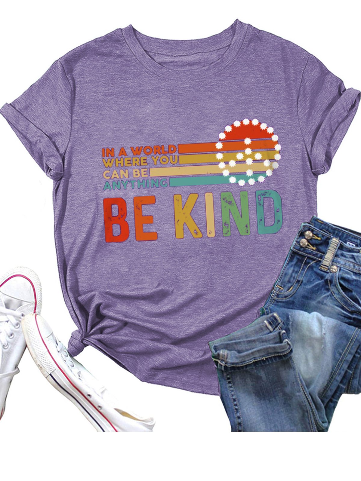 in a world where you anything be kind Equality  Equality Day T-Shirt