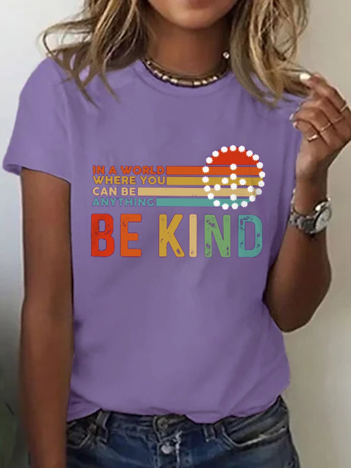 in a world where you anything be kind Equality  Equality Day T-Shirt