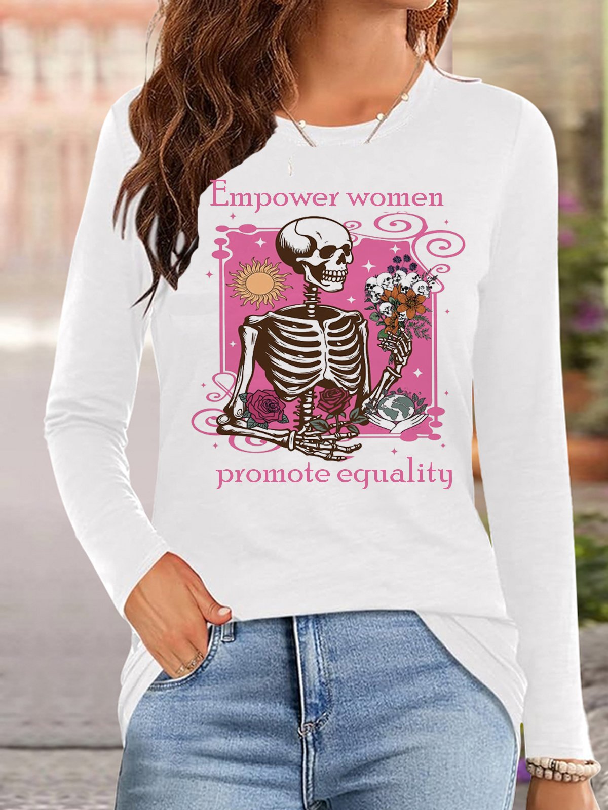 Empower women, promote equality Empowerment Equality Day T-Shirt