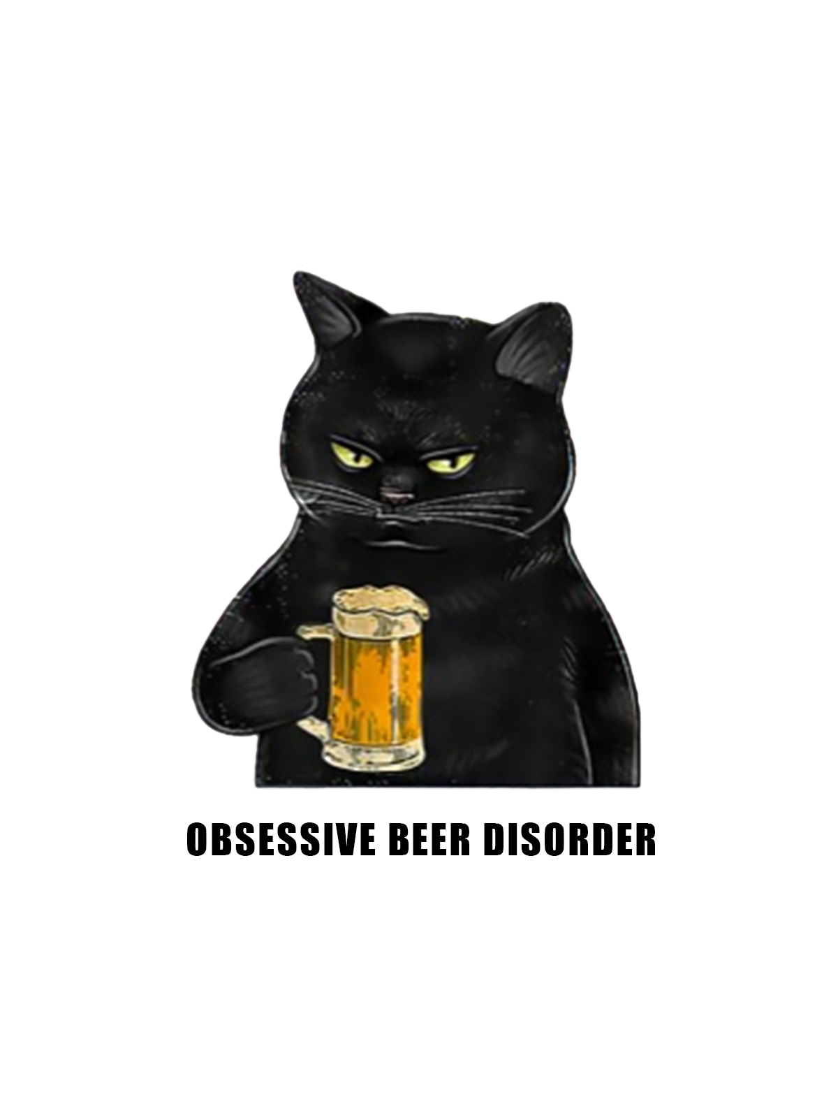 Obsessive Beer Disorder OCD T-Shirt