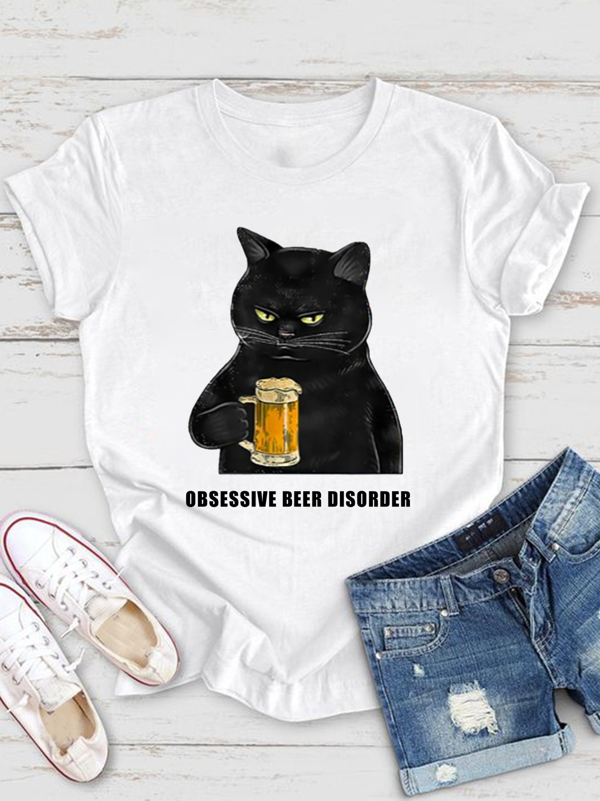 Obsessive Beer Disorder OCD T-Shirt