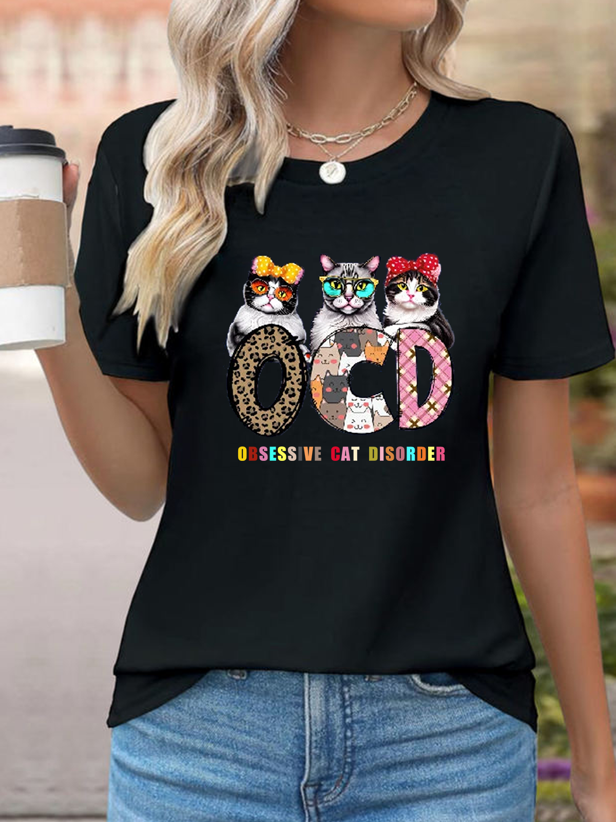 Obsessive-Cat Disorder OCD T-Shirt