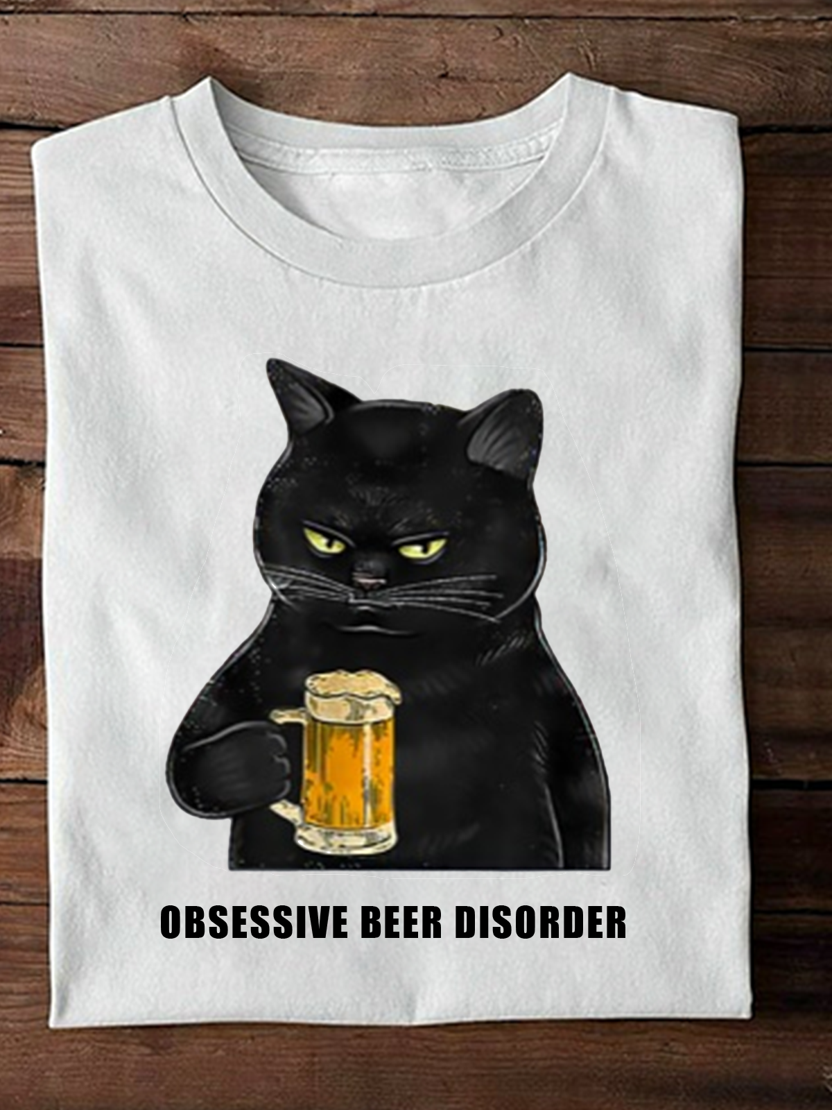 Obsessive Beer Disorder OCD T-Shirt