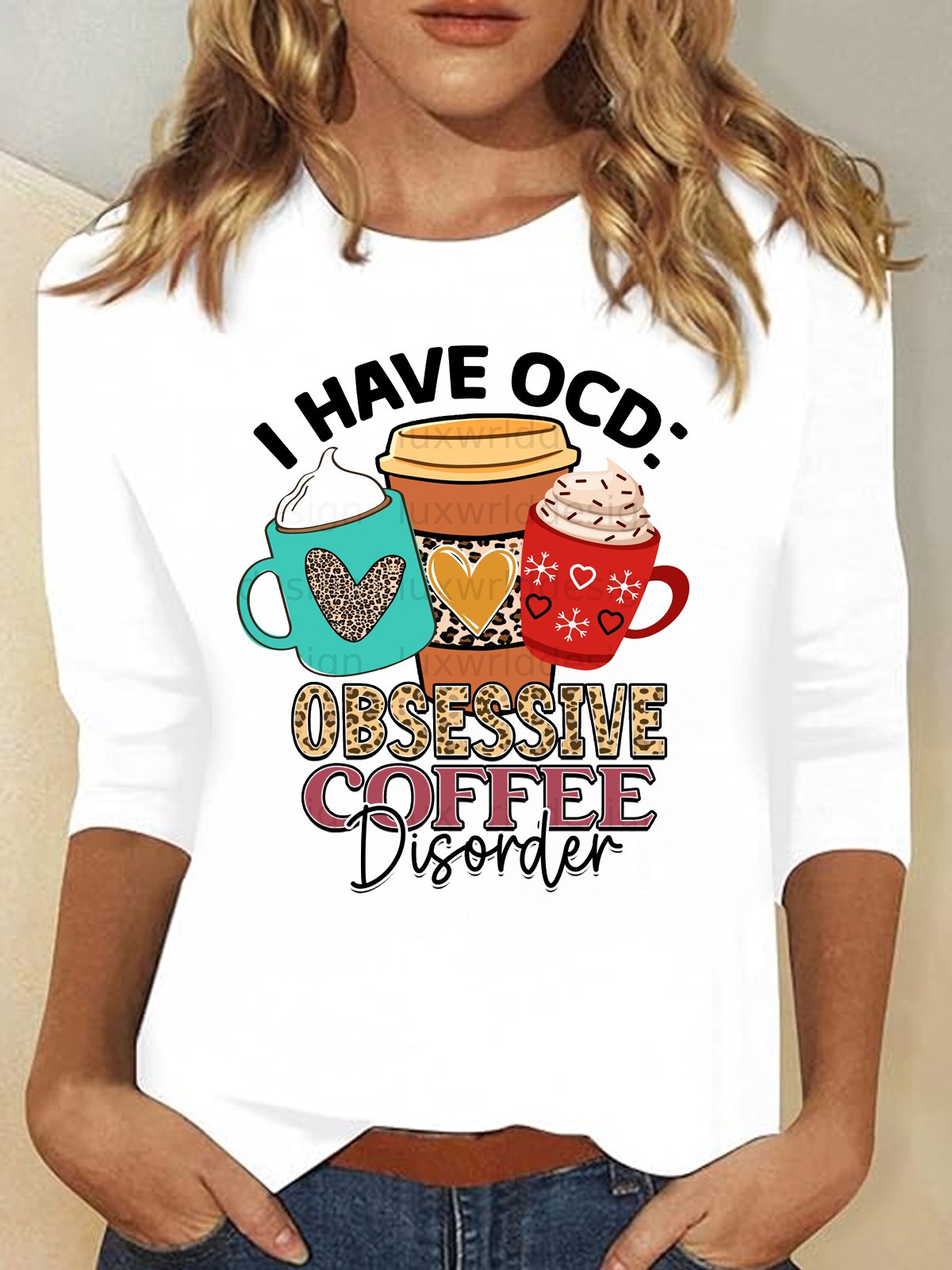 I have OCD - Obsessive Coffee Disorder. OCD T-Shirt