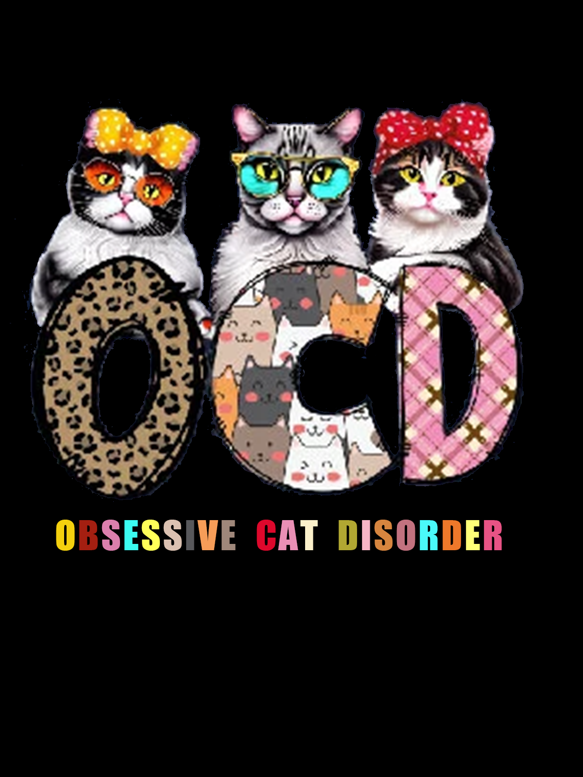 Obsessive-Cat Disorder OCD T-Shirt