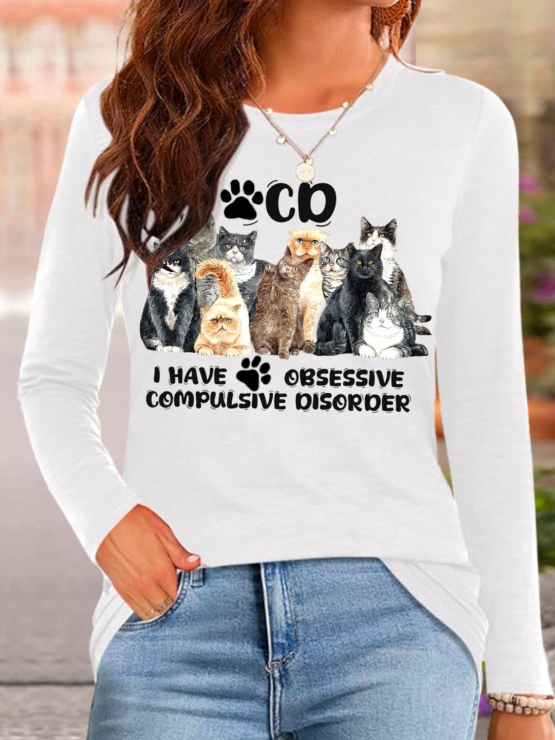 I have cat obsessive-compulsive disorder OCD T-Shirt