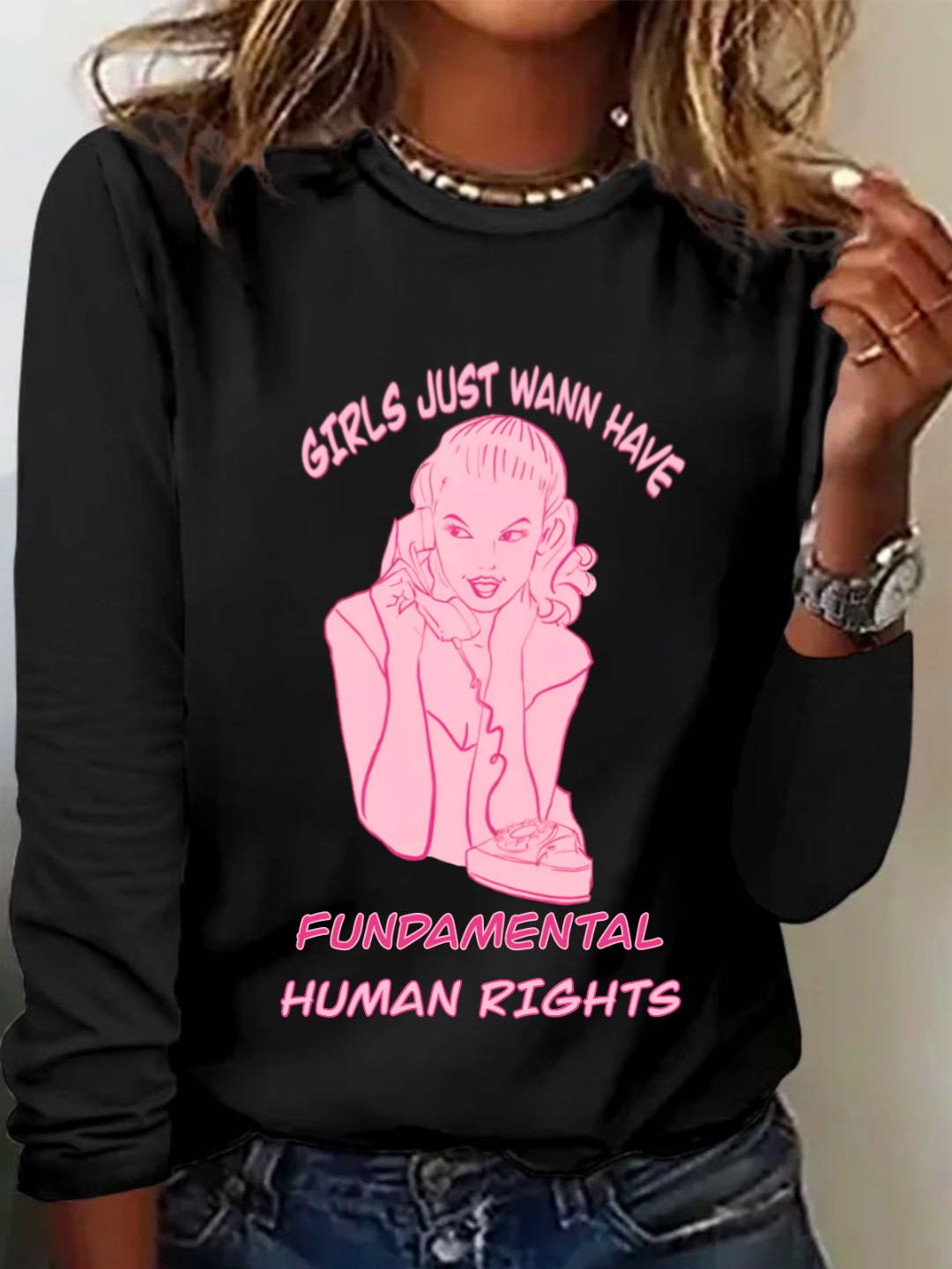 Girls aspire for nothing more than fundamental human rights Empowerment	Equality Day T-Shirt