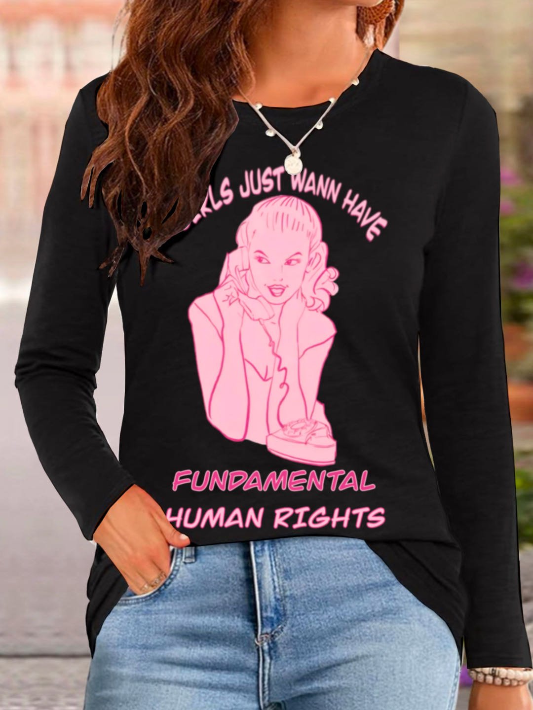 Girls aspire for nothing more than fundamental human rights Empowerment	Equality Day T-Shirt