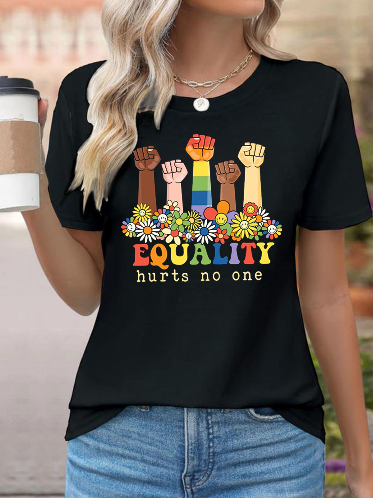 Equality Hurts No One Equality  Equality Day T-Shirt