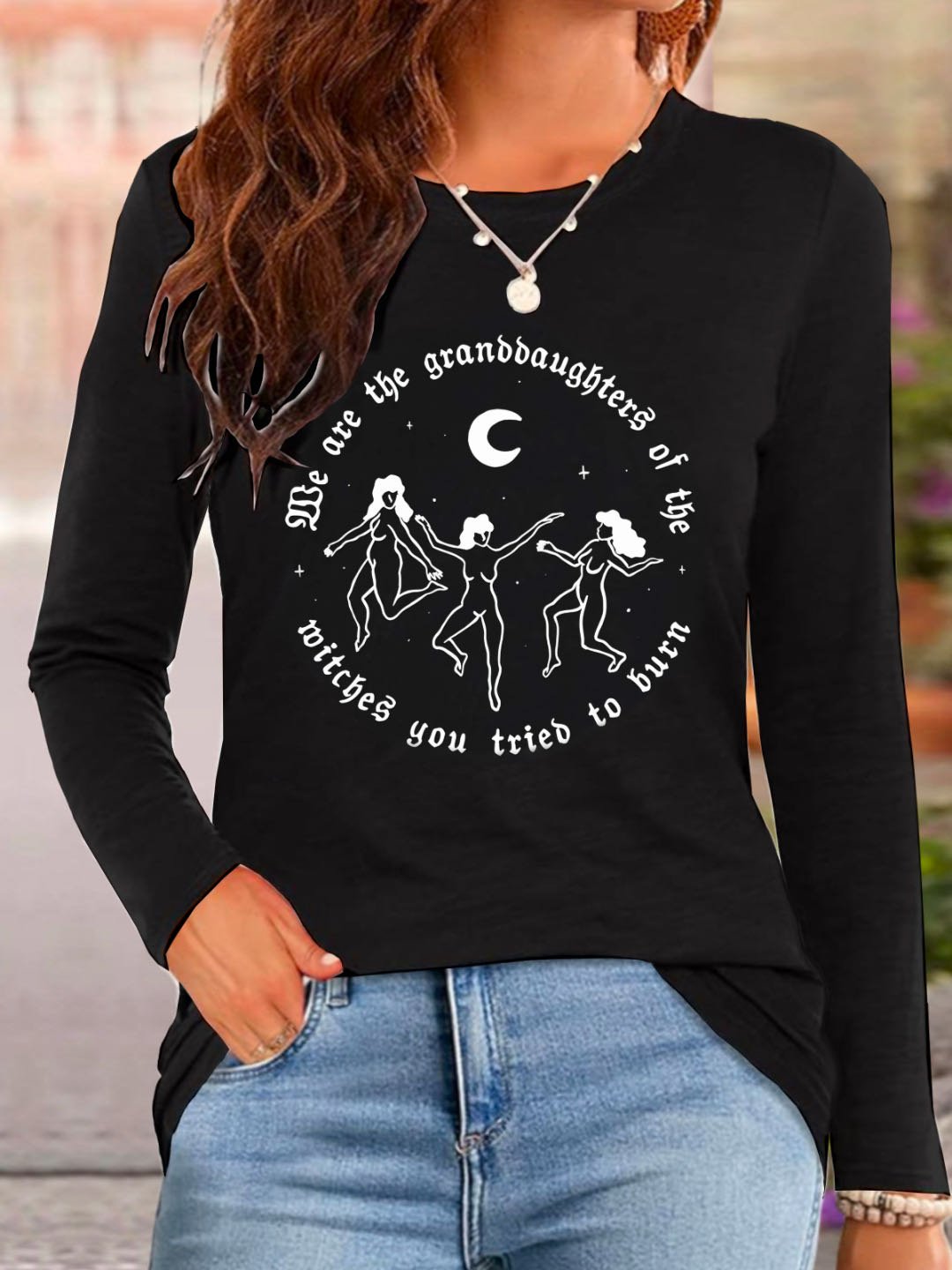 We are the witch's granddaughters halloween Empowerment Equality Day T-Shirt