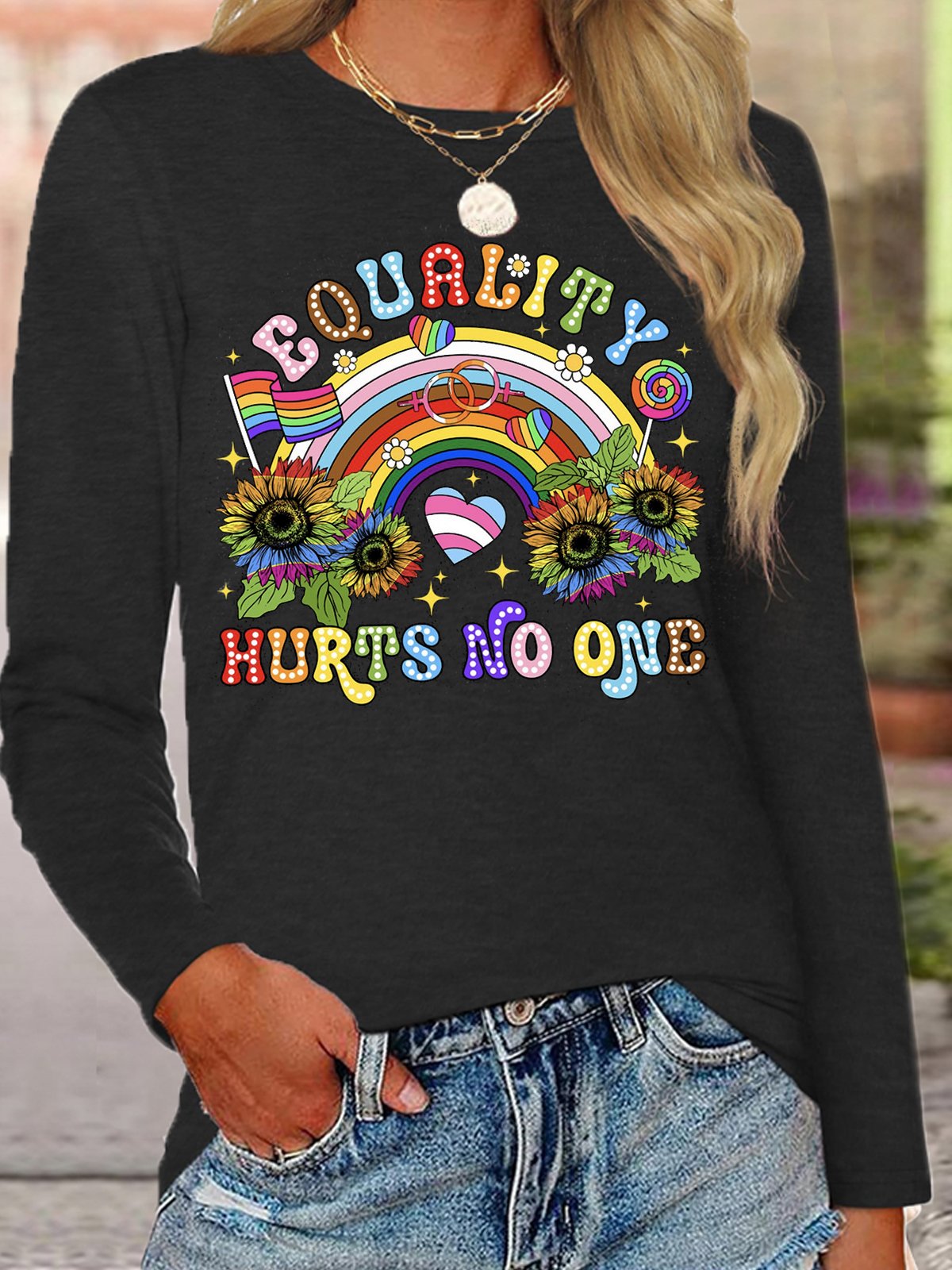 Equality Hurts No One WLW  T-Shirt