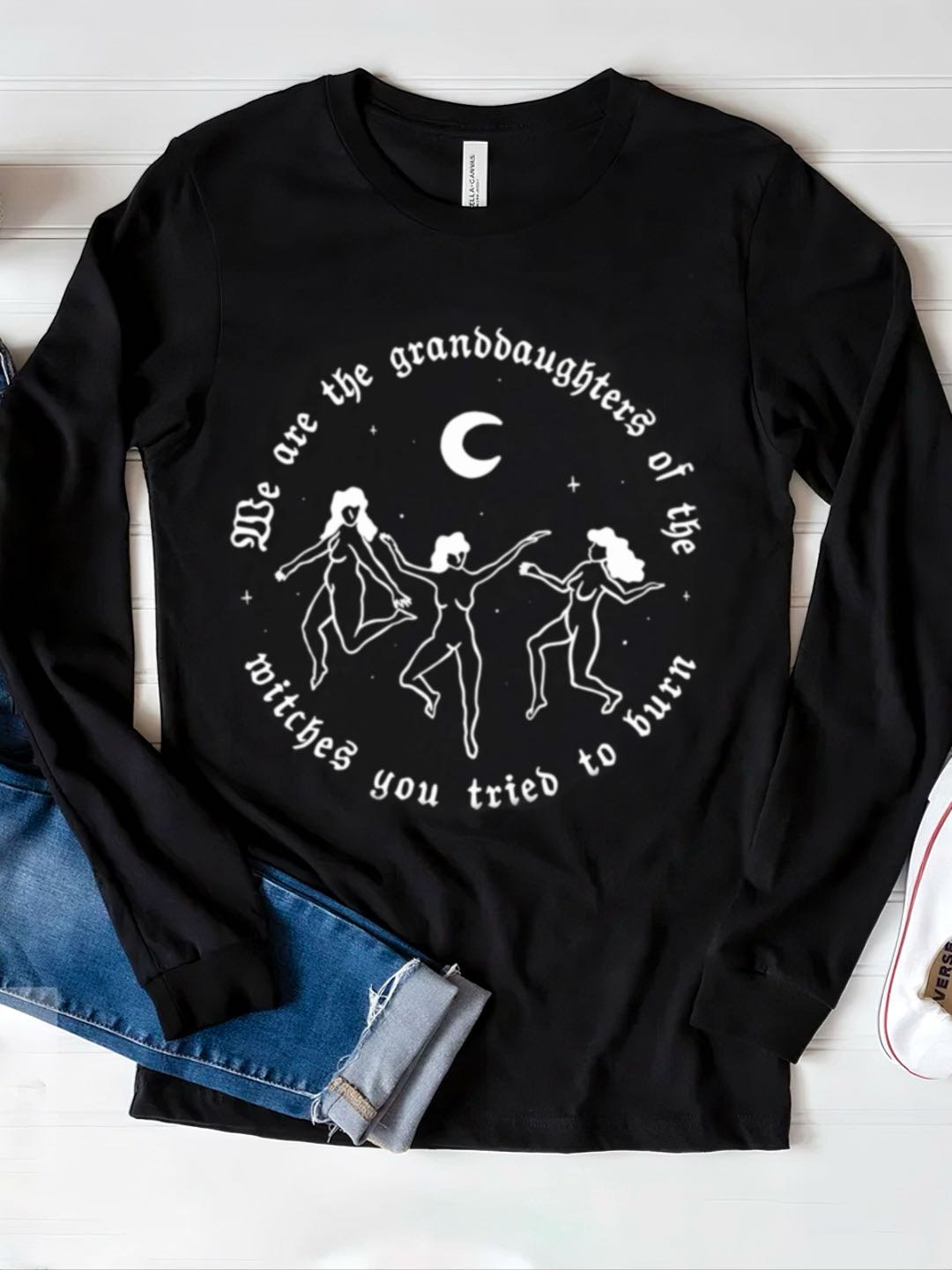 We are the witch's granddaughters halloween Empowerment Equality Day T-Shirt