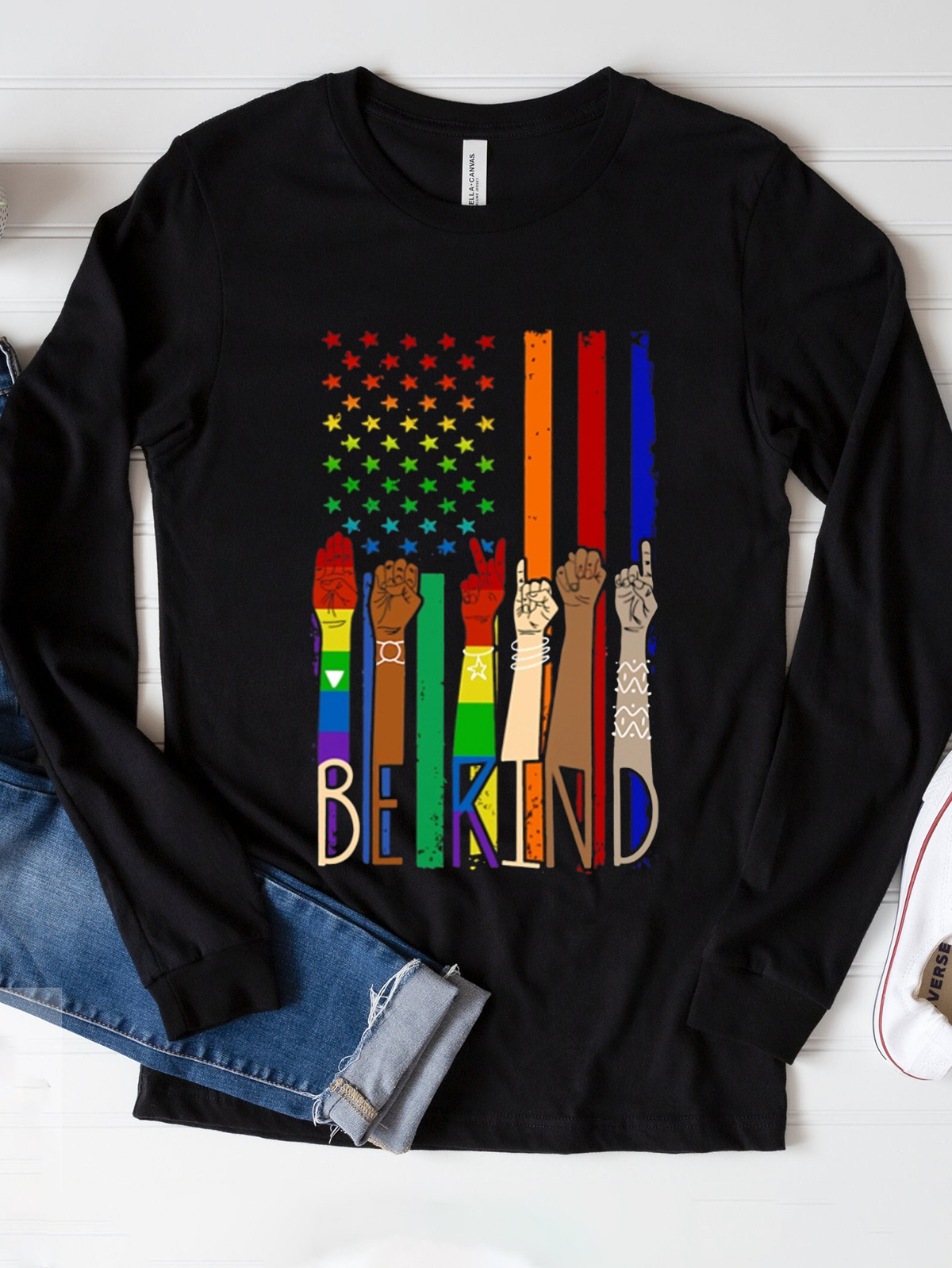 Be Kind Feminism Equality  Equality Day T-Shirt