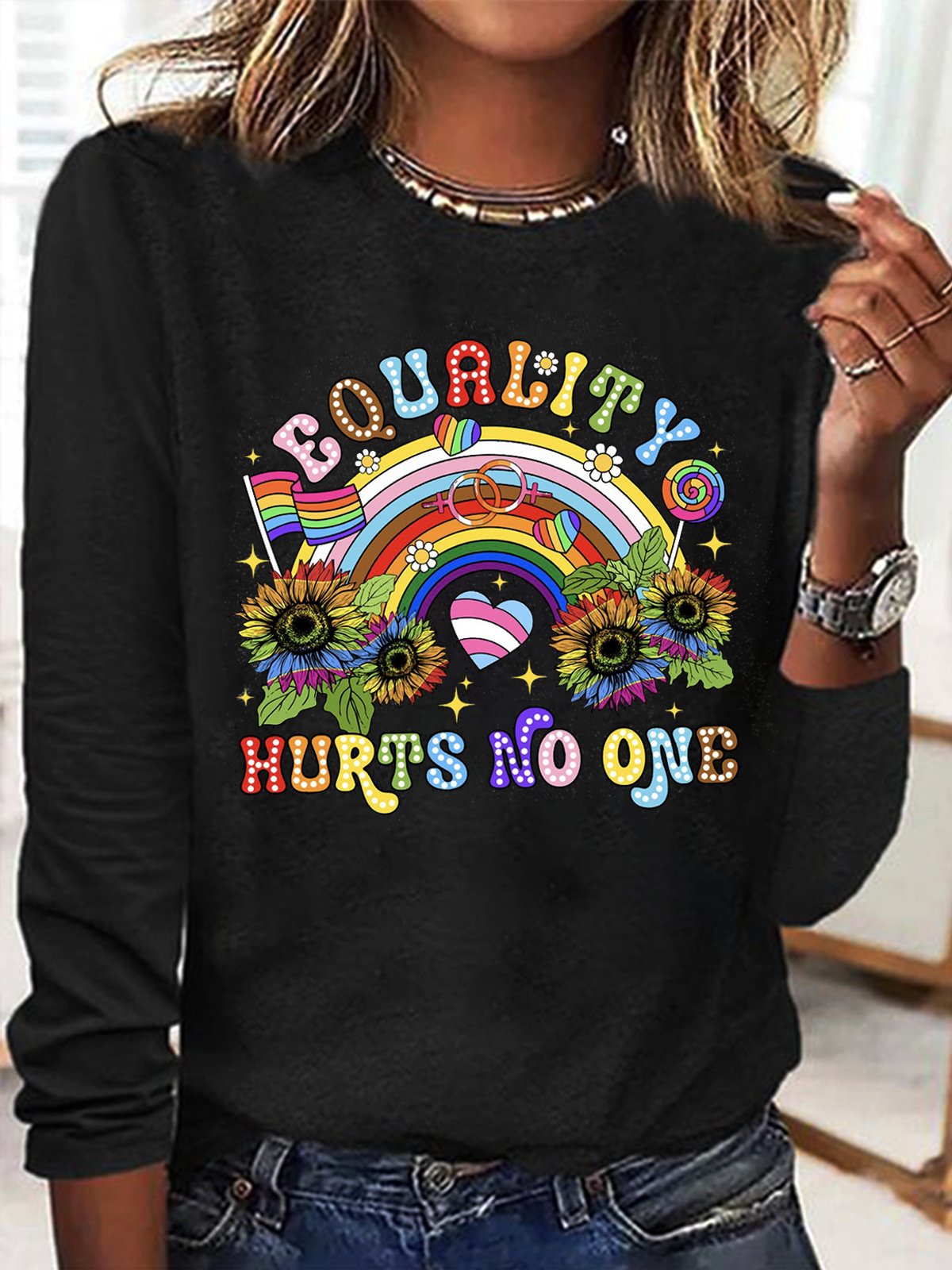 Equality Hurts No One WLW  T-Shirt