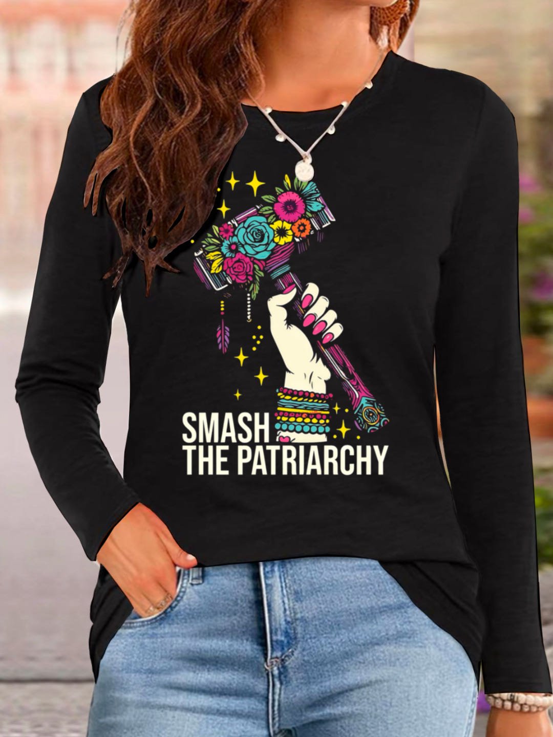 SMASH THE PATRIARCHY Empowerment Equality Day T-Shirt