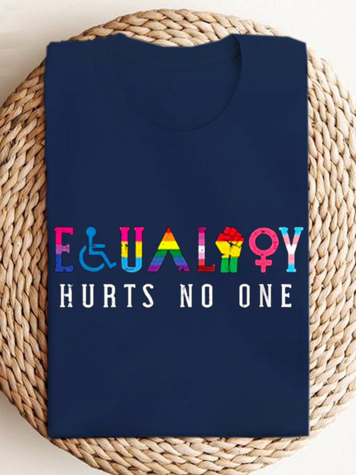 Equality Hurts No One Equality Women's Equality Day T-shirt