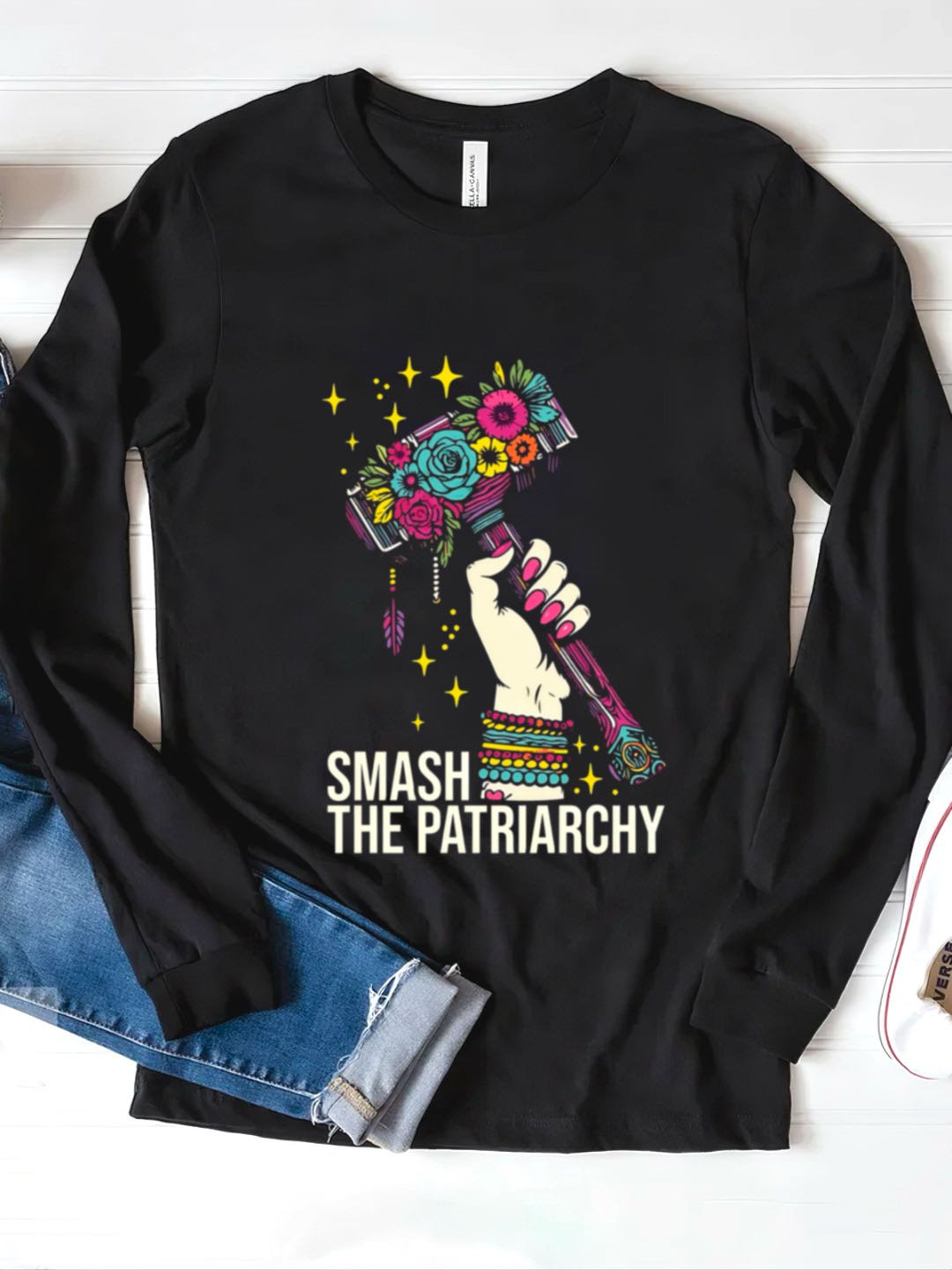 SMASH THE PATRIARCHY Empowerment Equality Day T-Shirt