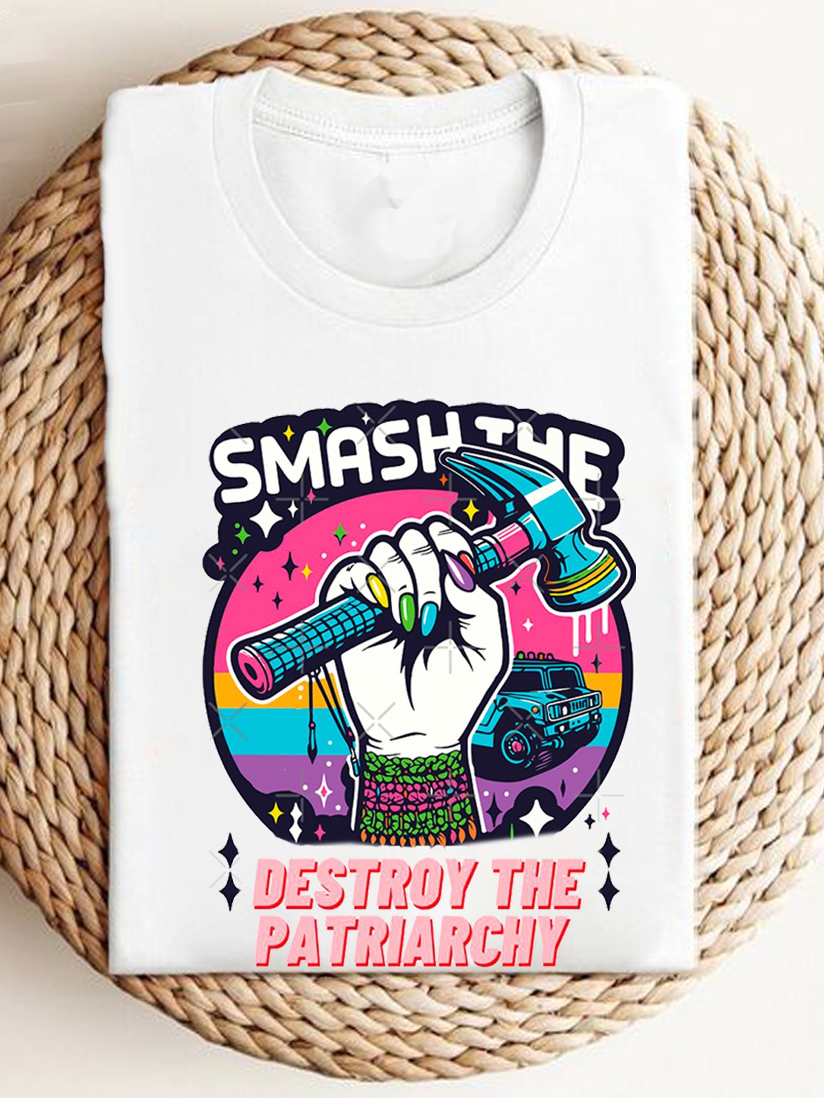 Destroy the patriarchy. Empowerment Equality Day T-Shirt