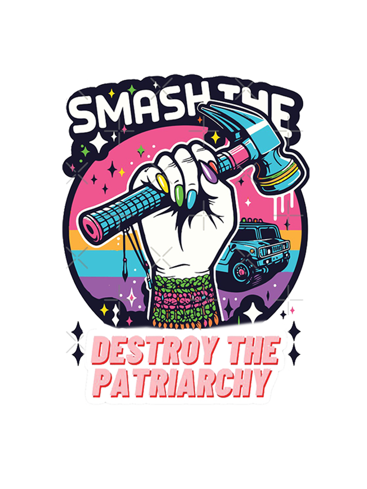 Destroy the patriarchy. Empowerment Equality Day T-Shirt