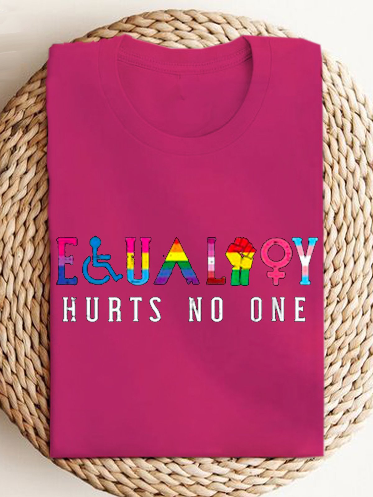 Equality Hurts No One Equality Women's Equality Day T-shirt