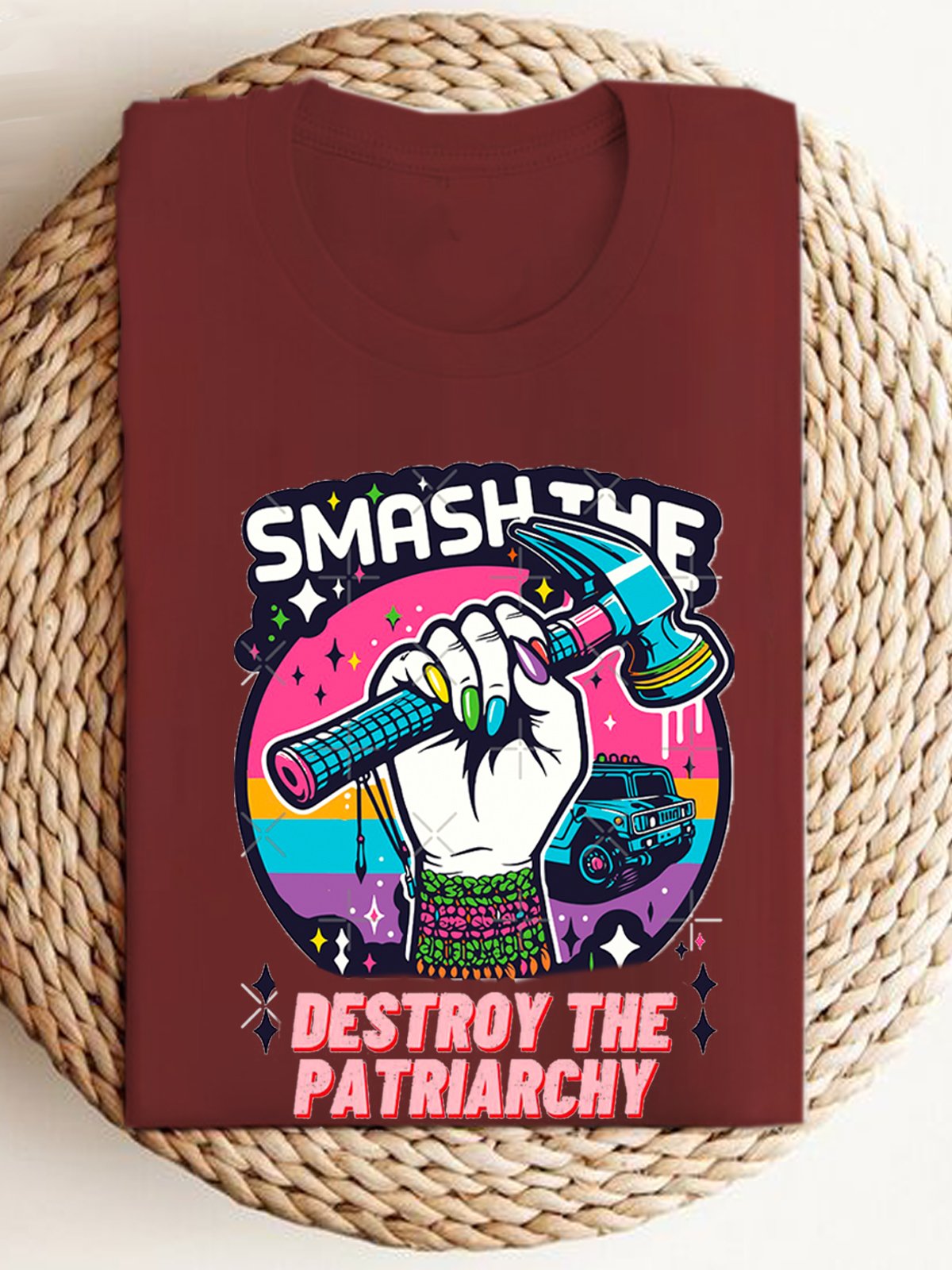 Destroy the patriarchy. Empowerment Equality Day T-Shirt