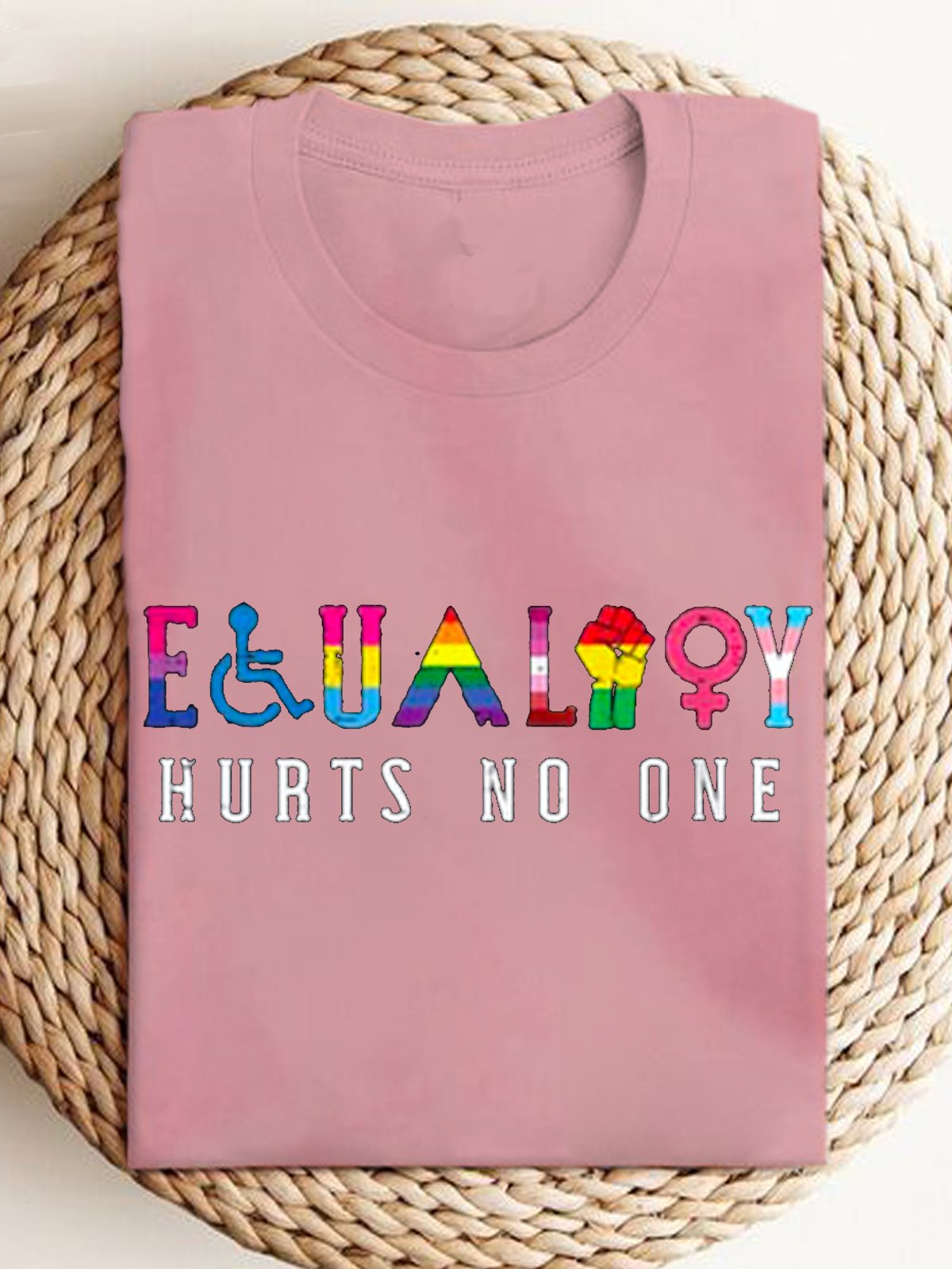 Equality Hurts No One Equality Women's Equality Day T-shirt