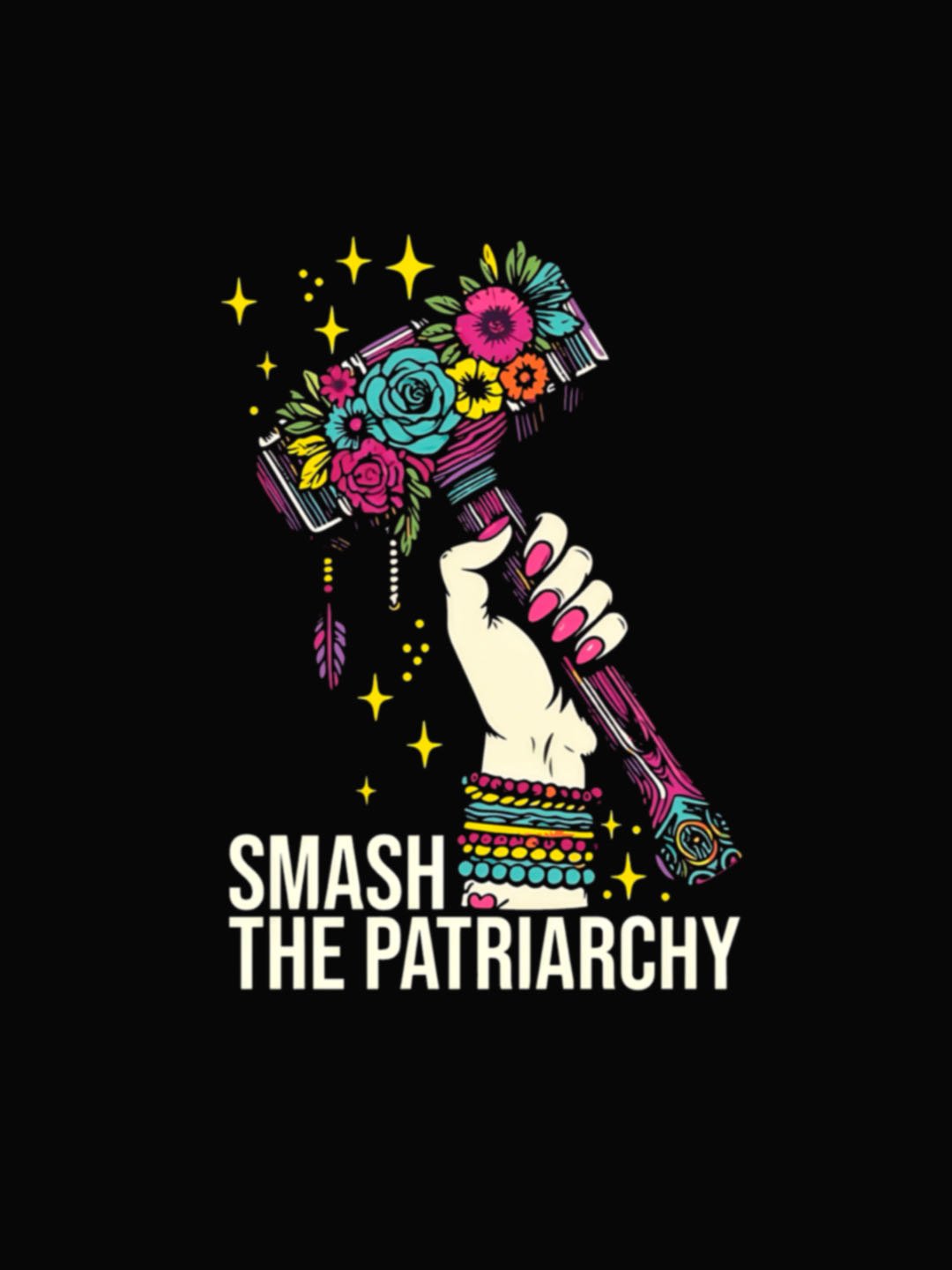 SMASH THE PATRIARCHY Empowerment Equality Day T-Shirt