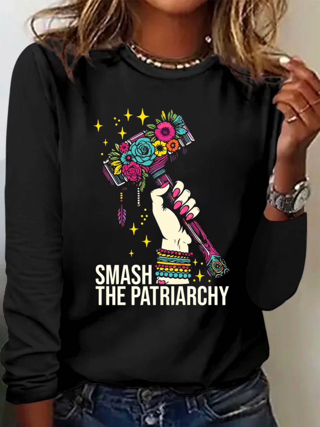 SMASH THE PATRIARCHY Empowerment Equality Day T-Shirt