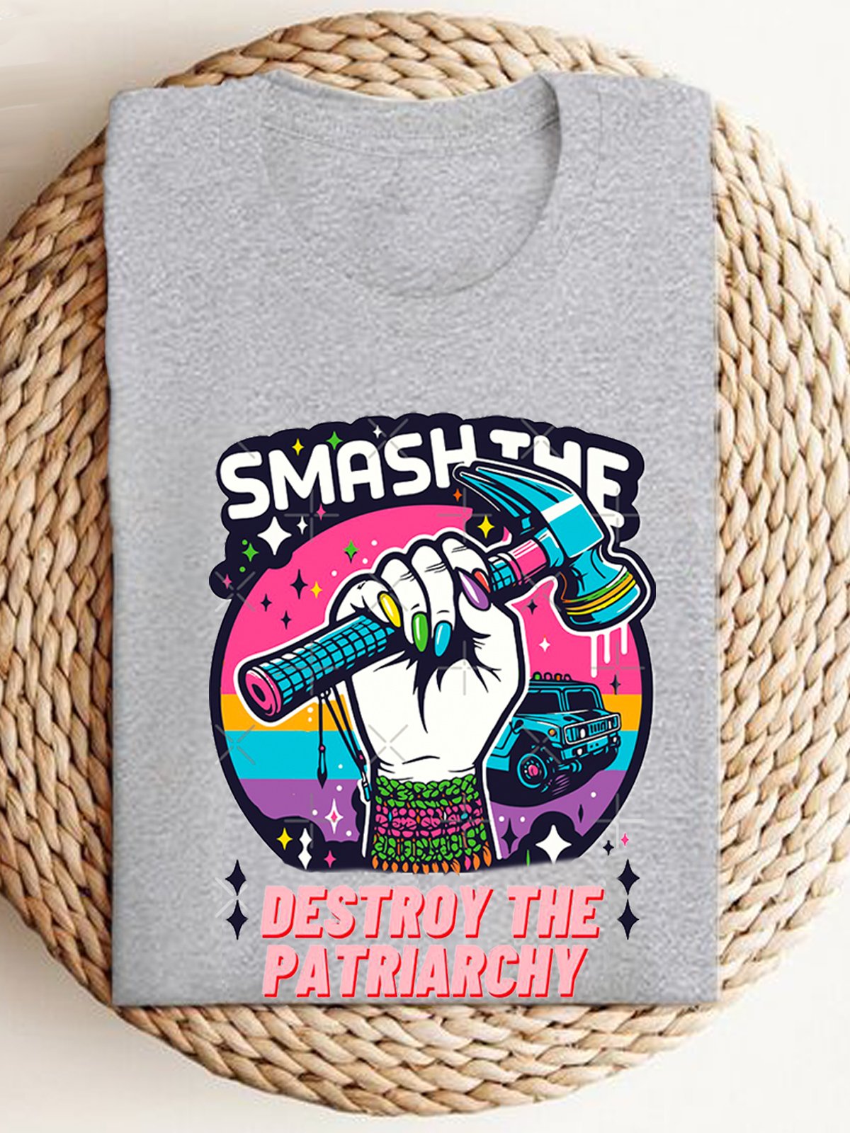 Destroy the patriarchy. Empowerment Equality Day T-Shirt