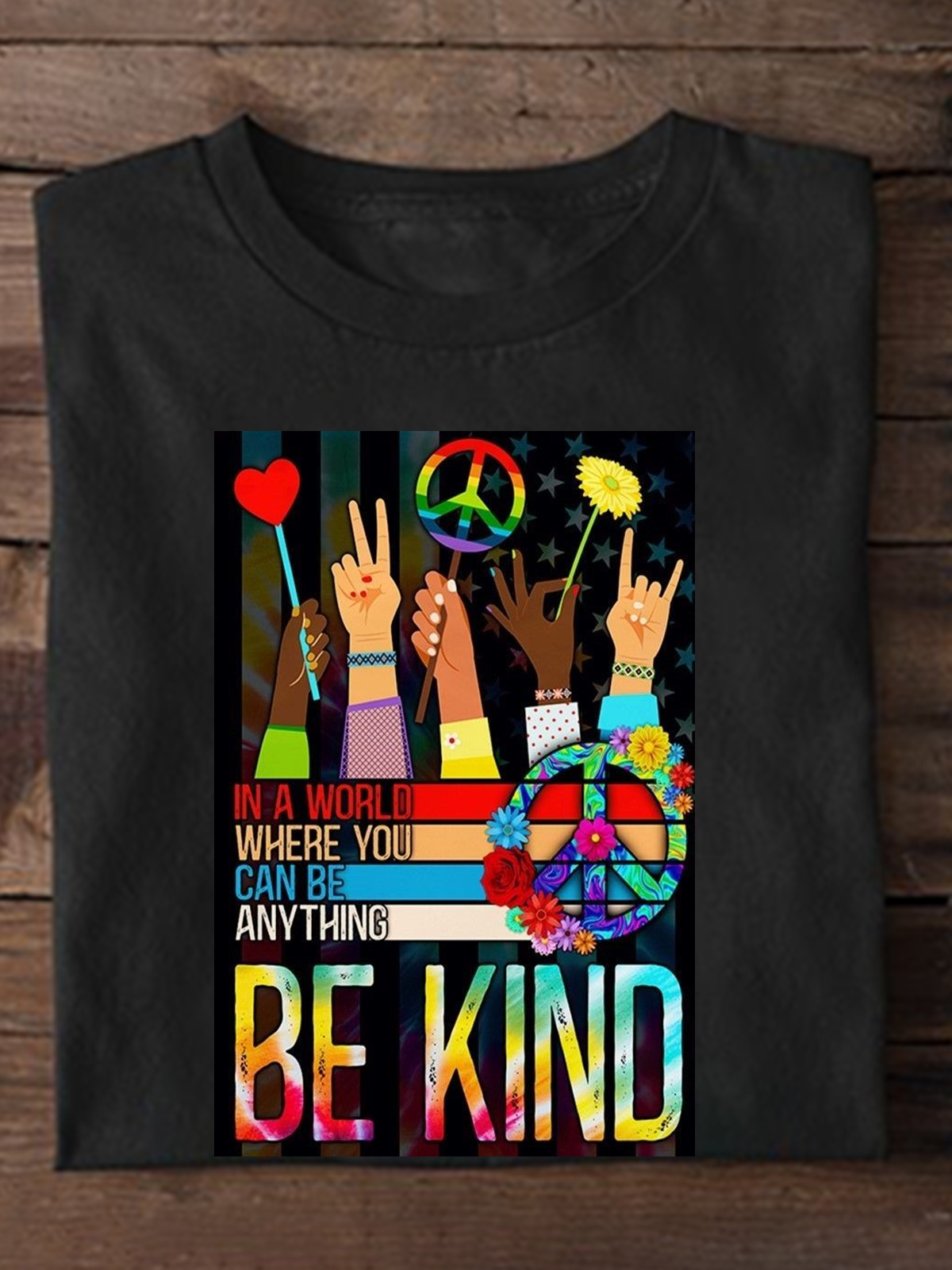 Be kind In A World Where You Can Be Anything Equality  Equality Day T-Shirt