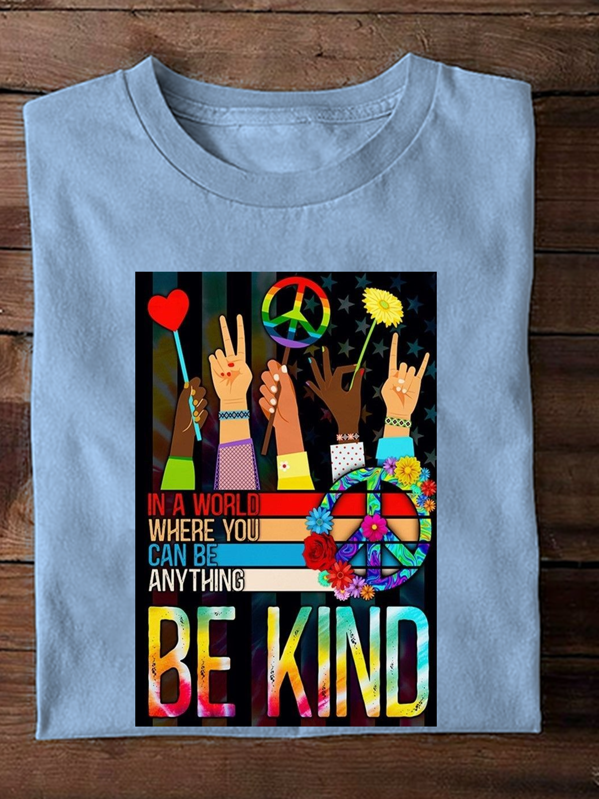 Be kind In A World Where You Can Be Anything Equality  Equality Day T-Shirt