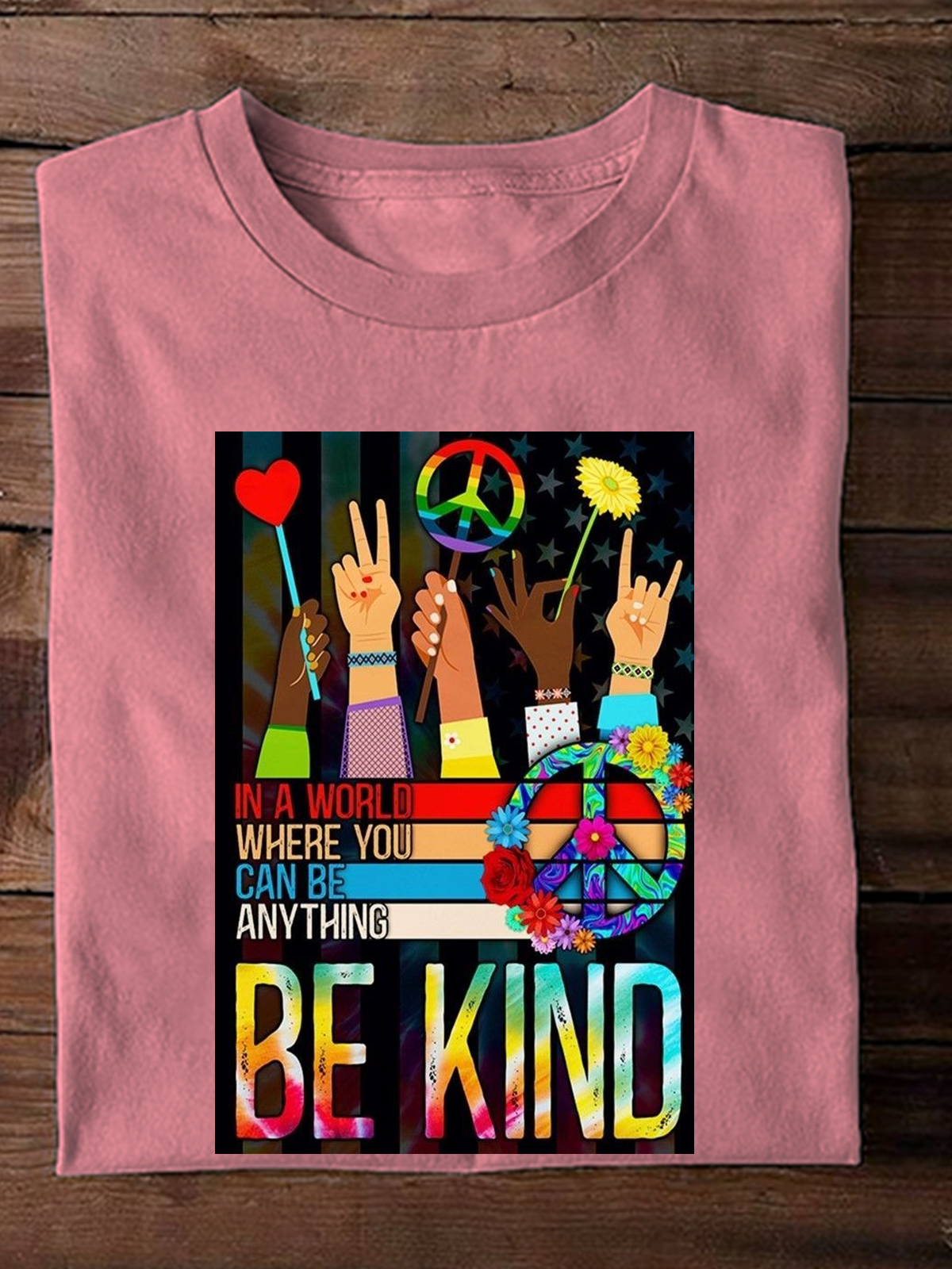 Be kind In A World Where You Can Be Anything Equality  Equality Day T-Shirt