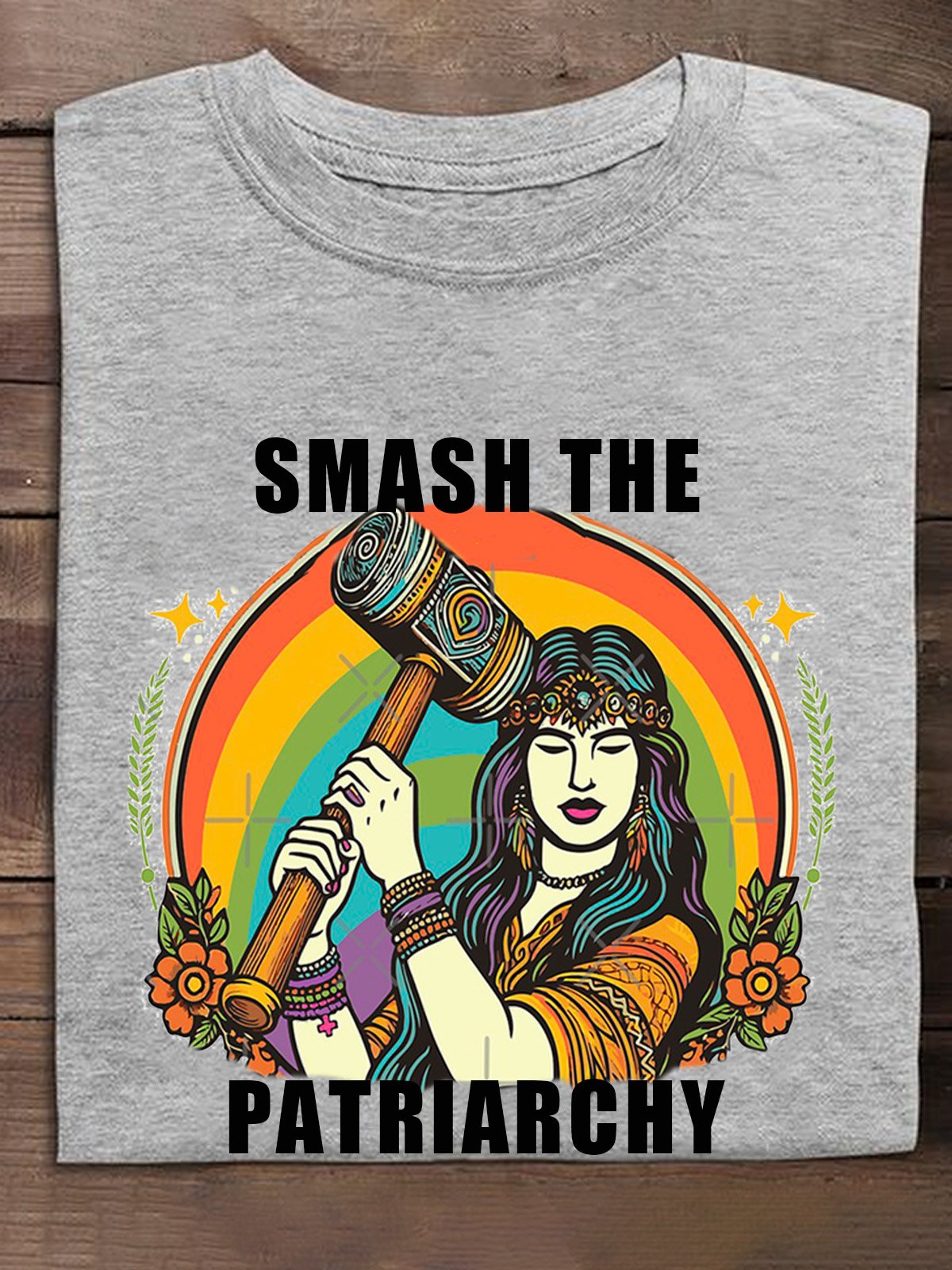 Smash the Patriarchy Empowerment Equality Day T-Shirt