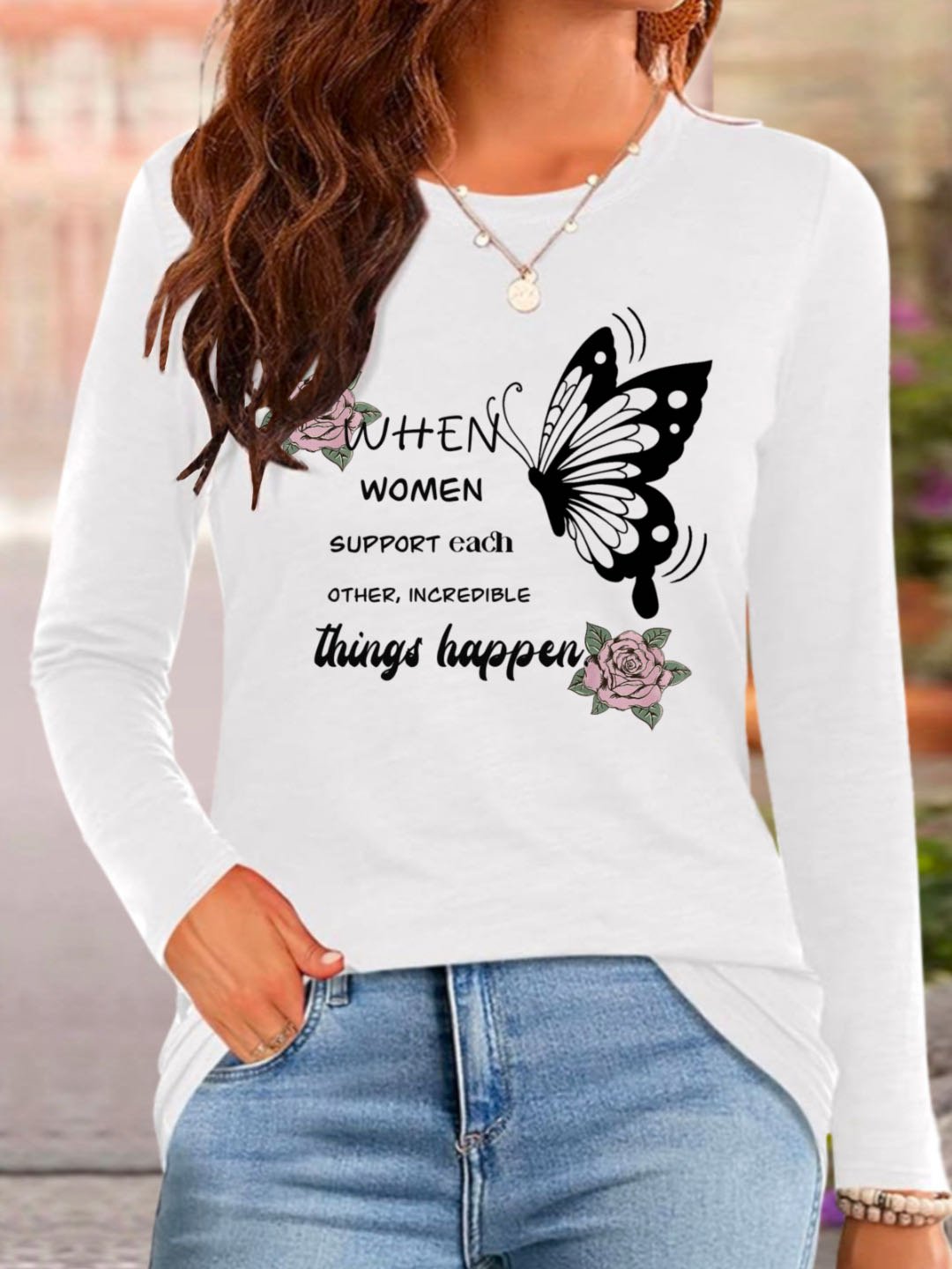 When women support each other, incredible things happen. Empowerment Equality Day T-Shirt