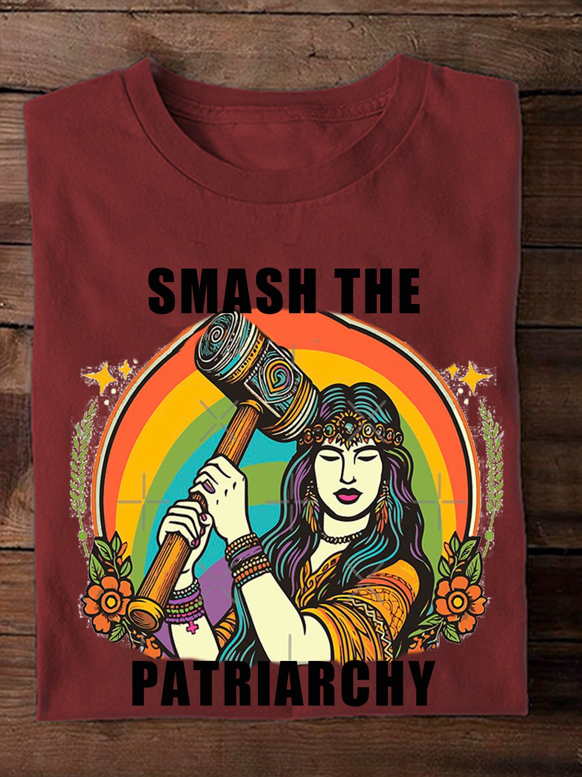 Smash the Patriarchy Empowerment Equality Day T-Shirt