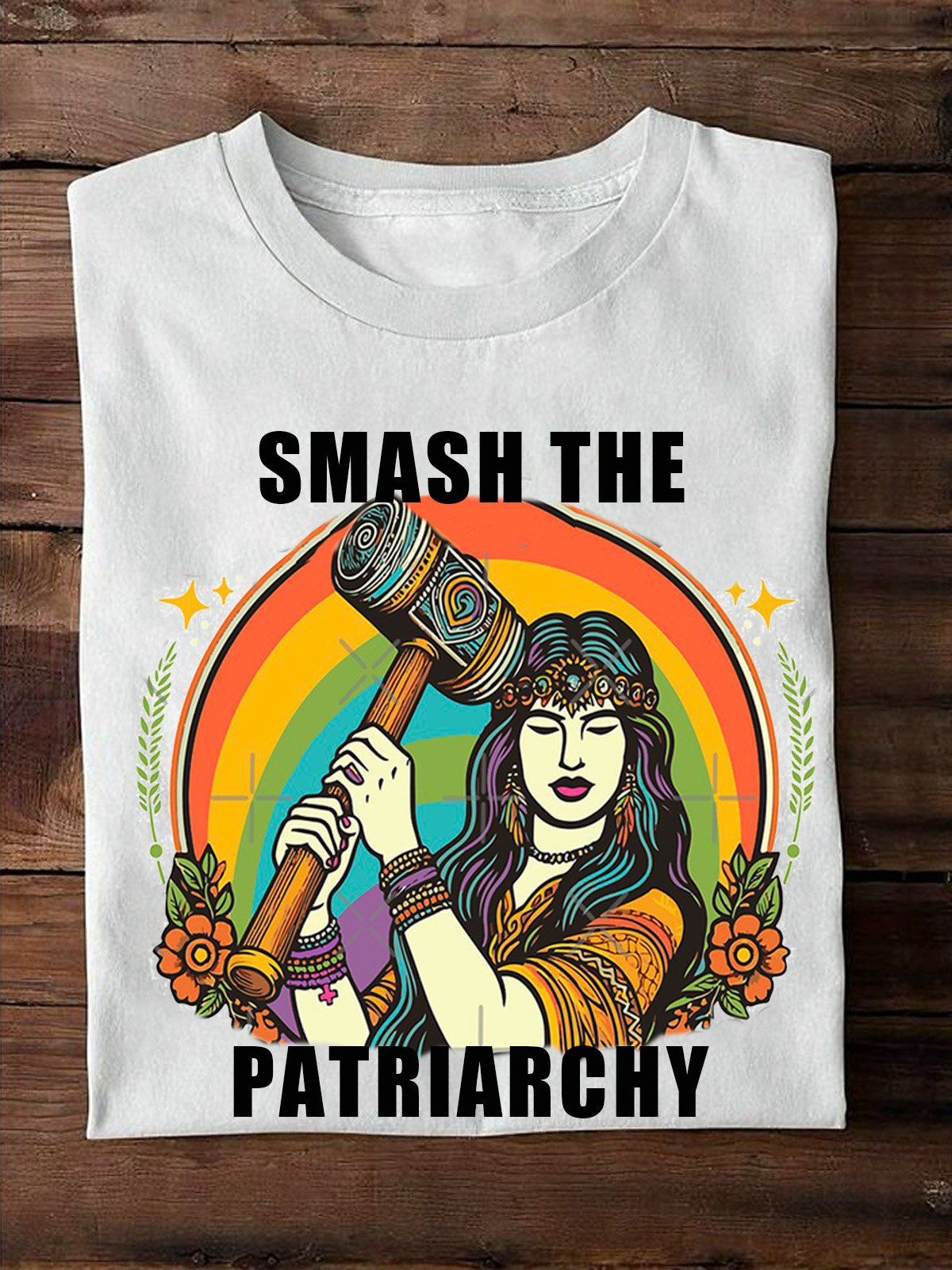 Smash the Patriarchy Empowerment Equality Day T-Shirt