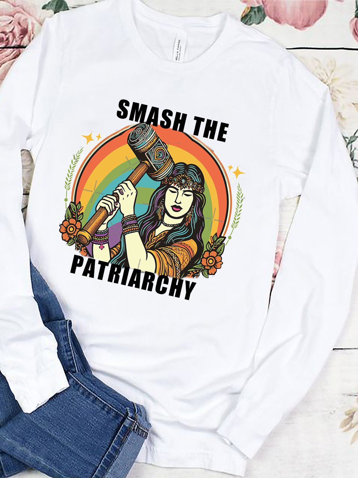 Smash the Patriarchy Empowerment Equality Day T-Shirt