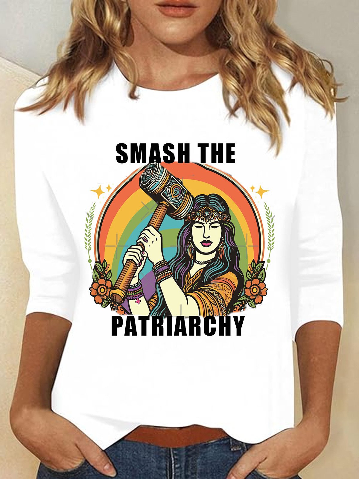 Smash the Patriarchy Empowerment Equality Day T-Shirt